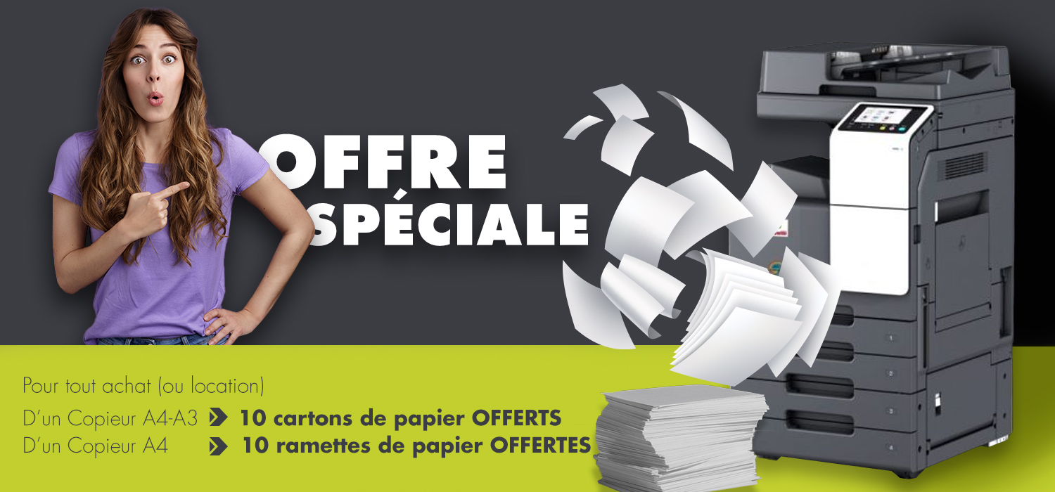 offre spéciale papier